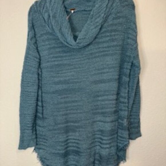 Free People Reunion Slubby Drape Cowl Neck Sweater - Bundle - Picture 7 of 8